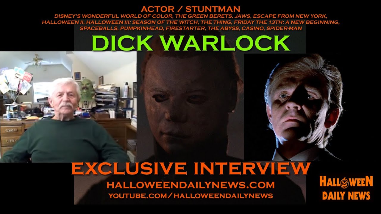 Halloween Daily News Interviews Dick Warlock