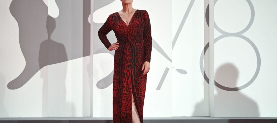 Jamie Lee Curtis at the 78th Annual Venice Film Festival