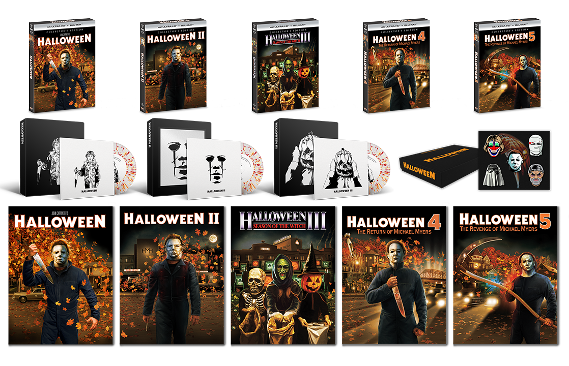 FINAL Specs for Halloween 1-5 UHD Releases Announced!