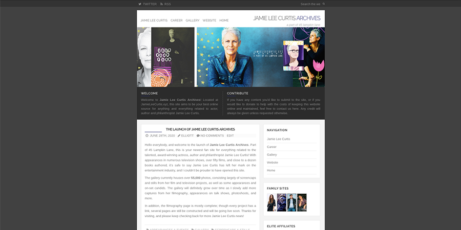 Introducing… Jamie Lee Curtis Archives